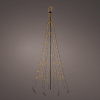 Vlaggenmast verlichting 3.2 meter | Extra warm wit | 480 lampjes | Lumineo LLU00449 - 1