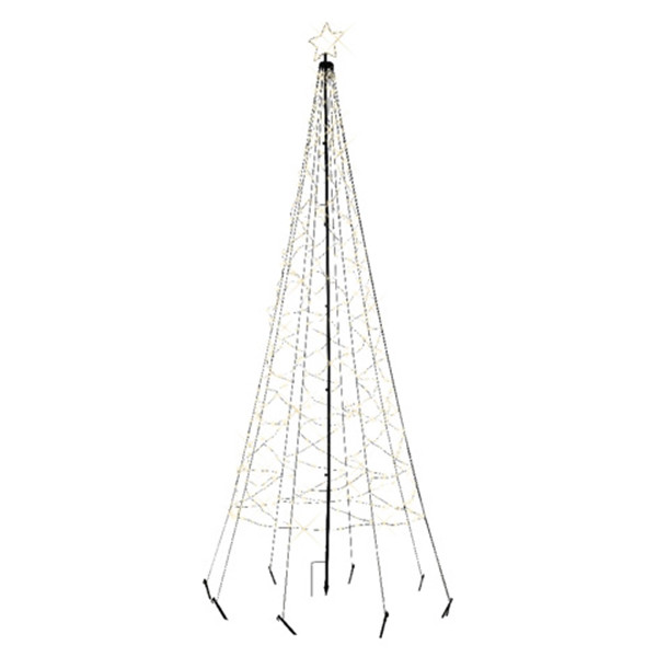 Lumineo Vlaggenmast verlichting 3.2 meter | Warm wit & koud wit | 480 lampjes | Lumineo  LLU00256 - 2