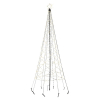 Vlaggenmast verlichting 3.2 meter | Warm wit | 480 lampjes | Lumineo LLU00256 - 2