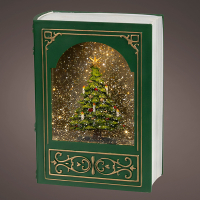 Waterspinner met beweging | Boek | 23.5 cm | Groen | Lumineo LLU00424