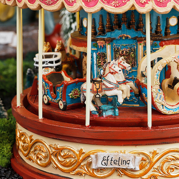 Luville Efteling Anton Pieck Carrousel | 3x AA | 23 x 23 x 25,5 cm LLU10084 - 3