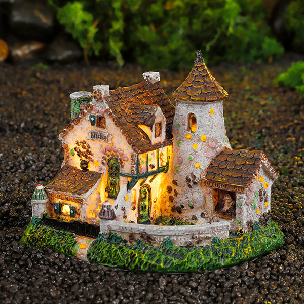Luville Efteling Huis van Hans en Grietje | 2x AA | 11 x 8 x 9 cm LLU10076 - 2