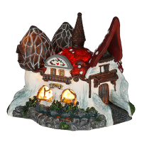 Luville Efteling Huis van de Kabouters | 2x AA | 10,5 x 9,5 x 8,5 cm LLU10079