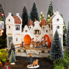 Luville Efteling Verlichte straat Zwaan kleef aan | Adapter inbegrepen | 31 x 19 x 22 cm LLU10086 - 2
