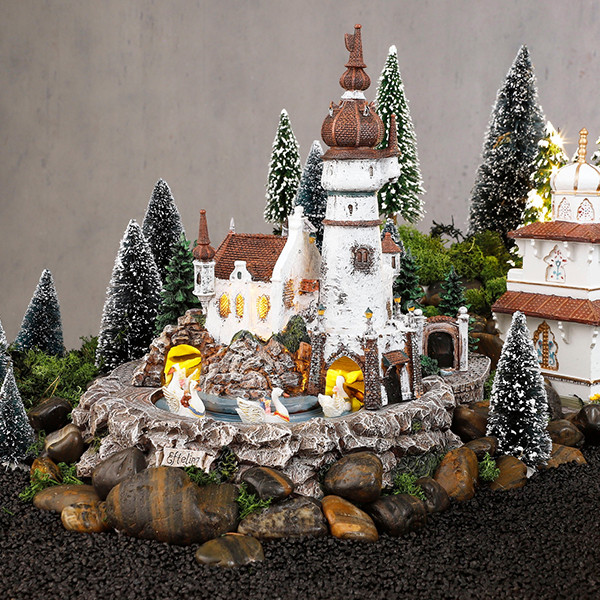 Luville Efteling Zes zwanen | Adapter inbegrepen | 24 x 31 x 27,5 cm LLU10067 - 2