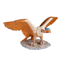 Luville Efteling kerstdorpminiatuur | Vogel Rok | 14 x 32 cm LLU10121