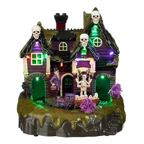 Luville Halloween House | 3x AA | 18,5 x 18 x 20,5 cm LLU10306 - 1