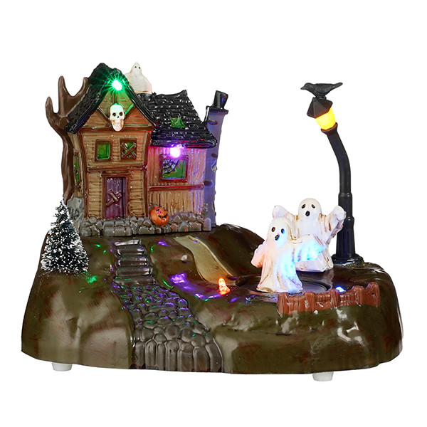Luville Halloween House | 3x AA | 20 x 14 x 15 cm LLU10305 - 1
