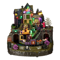 Luville Halloween House | 3x AA | 23,5 x 24 x 24 cm LLU10307