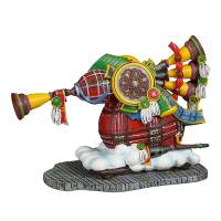 Luville Kersthuisje | Carnaval autodoedelzak | 12.5 cm LLU10222