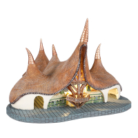 Luville Kersthuisje | Entree op batterijen | Warm wit | 21 cm LLU10096