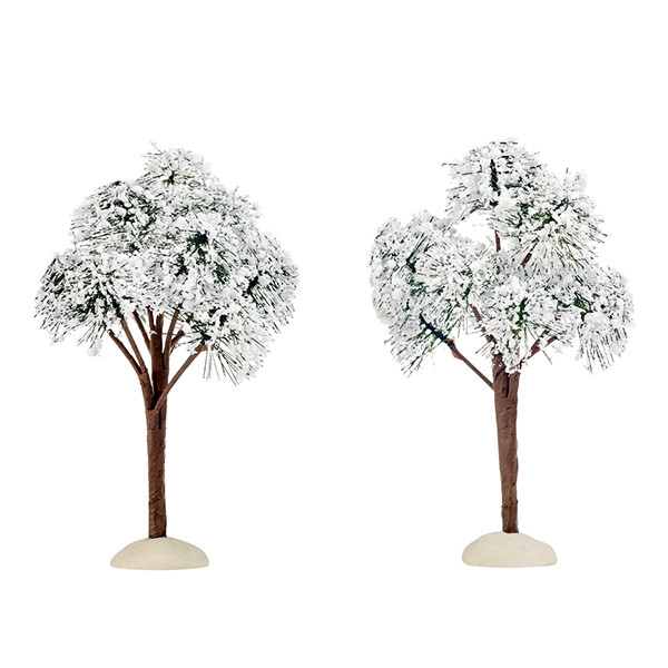 Luville Kersthuisje | Gesneeuwde bomen | 12 cm LLU10024 - 1