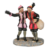 Luville Kersthuisje | Grappige pieten | 7 cm LLU10168