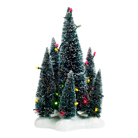 Luville Kersthuisje | Kerstbomen op batterijen | Twinkelen | 20 cm LLU10022