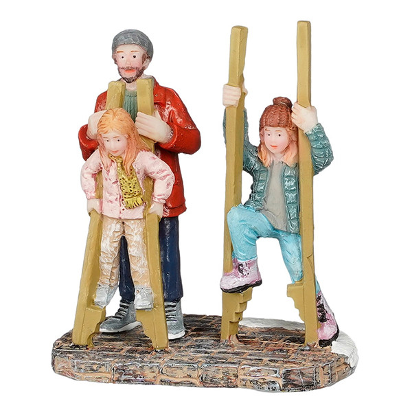 Luville Kersthuisje | Lopen op stelten | 7 cm LLU10170 - 1