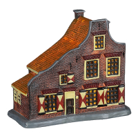 Luville Kersthuisje | Pastorie op batterijen | Warm wit | 15.5 cm LLU10250