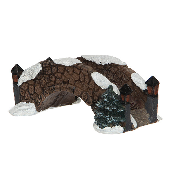Luville Kersthuisje | Stenen brug | 5 cm LLU10035 - 1