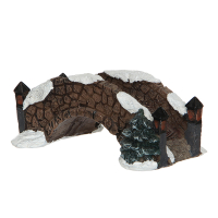 Luville Kersthuisje | Stenen brug | 5 cm LLU10035