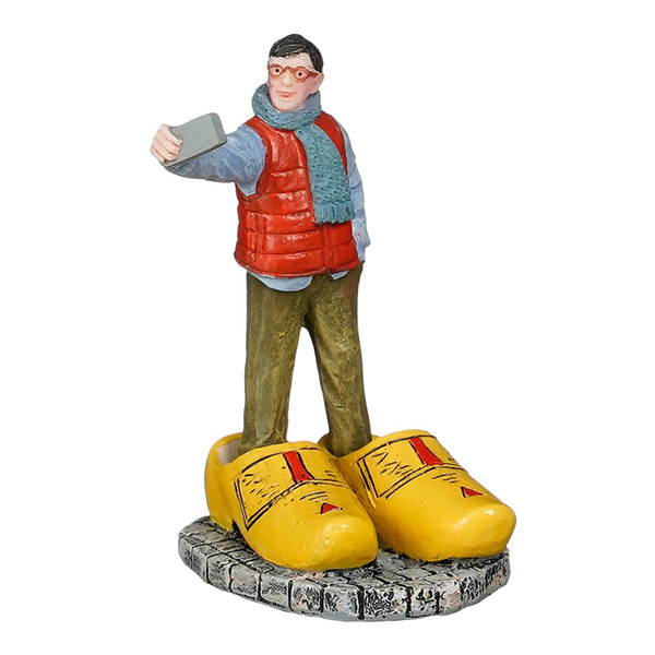Luville Kersthuisje | Toerist in Nederland | 7 cm LLU10169 - 1