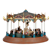 Luville Kersthuisje | Vlindermolen op batterijen | Warm wit | 21 cm LLU10147