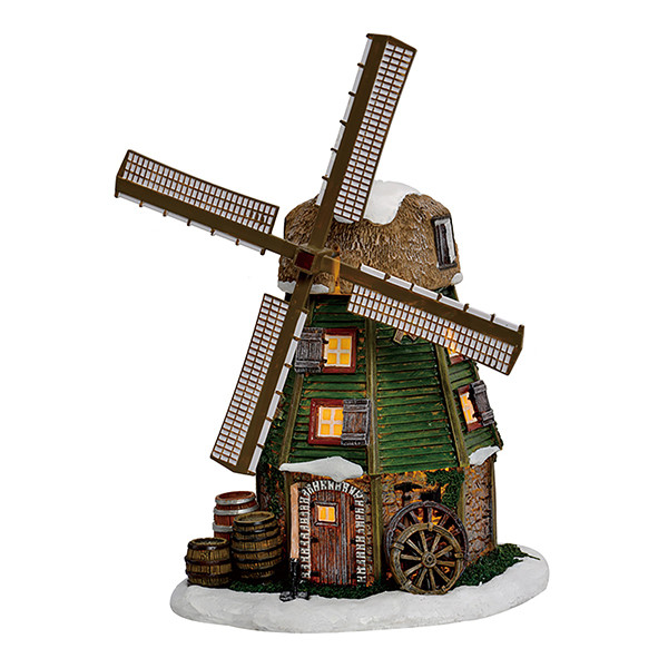 Luville Kersthuisje | Windmolen | 26 cm LLU10090 - 1