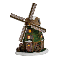 Luville Kersthuisje | Windmolen | 26 cm LLU10090