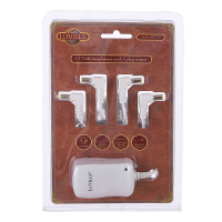 Luville Kersthuisje | Wissel adapter met 4 aansluitingen | 4.5V LLU10296