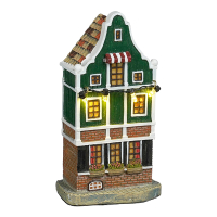 Luville Kersthuisje | Zaanse Schans op batterijen | 10 lumen | Warm wit | 13.5 cm LLU10237