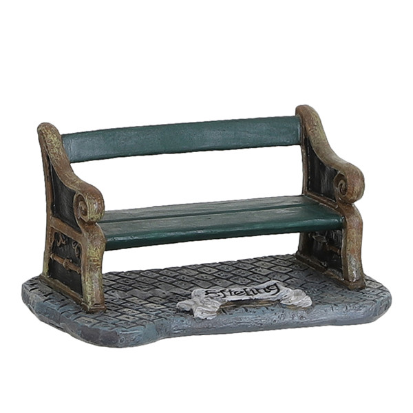 Luville Kersthuisje Efteling | Bank | 4 cm LLU10057 - 1