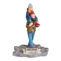 Luville Kersthuisje Efteling | Bezoekers 'Ik ben een reus!' | 7.5 cm LLU10107