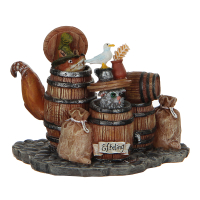 Luville Kersthuisje Efteling | De Vos en de Kat | 5.5 cm LLU10014