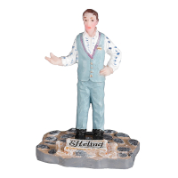 Luville Kersthuisje Efteling | Gastheer park | 6.5 cm LLU10114