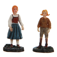 Luville Kersthuisje Efteling | Hans en Grietje | 6.5 cm LLU10037