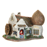 Luville Kersthuisje Efteling | Huis van Tobbelientje | 17 cm LLU10268