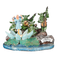 Luville Kersthuisje Efteling | Indische waterlelie op batterijen | 10.5 cm LLU10008