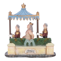 Luville Kersthuisje Efteling | Kleding van de Keizer | 11 cm LLU10010