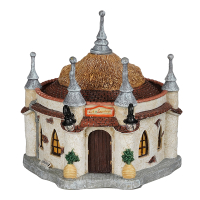 Luville Kersthuisje Efteling | Lurk en Limoenhuysen met muziek | 16 cm LLU10302