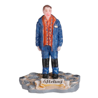 Luville Kersthuisje Efteling | Medewerker Technische Dienst | 6.5 cm LLU10113