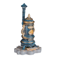 Luville Kersthuisje Efteling | Potkacheltje op batterijen | 7.5 cm LLU10116