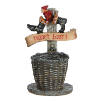 Luville Kersthuisje Efteling | Prullenbak | 6 cm LLU10263
