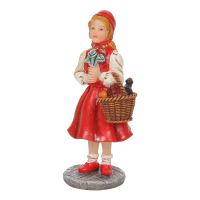 Luville Kersthuisje Efteling | Roodkapje | 6 cm LLU10257