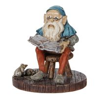 Luville Kersthuisje Efteling | Schrijf kabouter | 5 cm LLU10282