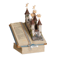 Luville Kersthuisje Efteling | Sprookjesboek | 20 cm LLU10083
