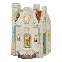 Luville Kersthuisje Efteling | Stenen kip op batterijen | Warm wit | 11 cm LLU10191