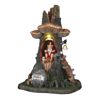 Luville Kersthuisje Efteling | Trollenkoning op batterijen | 10 lumen | Warm wit | 19.5 cm LLU10280