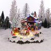 Luville Kerstman met rendier | Inclusief adapter | 23,5 x 21 x 20 cm LLU10053 - 2