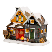 Luvile Molendam Kippenboerderij Kukeleku | 3x AA | 19,5 x 14,5 x 15,5 cm LLU10294