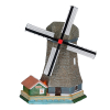 Luville Molen Dijckzicht | Inclusief dapter | 18 x 17 x 26 cm LLU10252 - 1