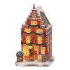 Luville Molendam Grachtenpand met kerstversiering | 3x AA | 10,5 x 11,5 x 18,5 cm