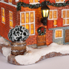 Luville Molendam Grachtenpand met kerstversiering | 3x AA | 10,5 x 11,5 x 18,5 cm LLU10069 - 2